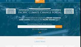 
							         Pacific Climate Change Portal								  
							    