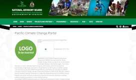
							         Pacific Climate Change Portal | National Advisory Board								  
							    