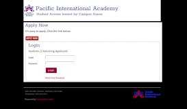 
							         Pacific International Academy Student Access								  
							    