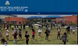
							         Pacific Trails Middle School - Home - sduhsd								  
							    