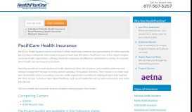 
							         PacifiCare Health Insurance								  
							    