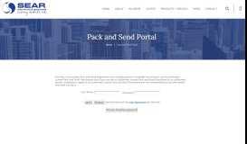 
							         Pack and Send Portal - Sear Insurance Brokers								  
							    