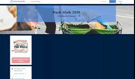 
							         Pack Walk 2018 volunteer details — Race Roster								  
							    