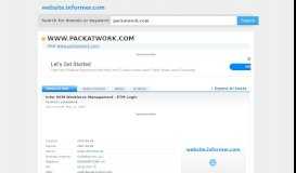 
							         packatwork.com at WI. Infor HCM Workforce Management ...								  
							    