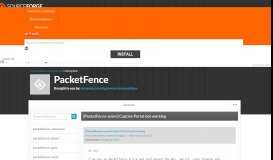
							         PacketFence / [PacketFence-users] Captive Portal not working								  
							    