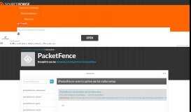 
							         PacketFence / [PacketFence-users] captive portal radius setup								  
							    