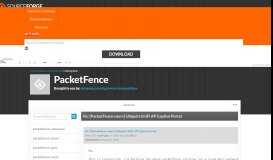 
							         PacketFence / Re: [PacketFence-users] Ubiquiti UniFi AP Captive Portal								  
							    