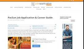 
							         PacSun Job Application & Career Guide 2019 | Job Application Review								  
							    