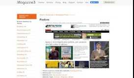
							         Padom on Showcase | Magazine3 Wordpress Themes								  
							    