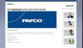 
							         Pafco Portal | Customer Service - Pafco Insurance								  
							    