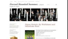 
							         Pagan Portals: The Morrigan | Eternal Haunted Summer								  
							    