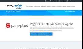 
							         Page Plus Master Dealer | Become A Reseller Today | Rush Star ...								  
							    