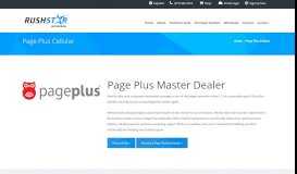 
							         Page Plus Master Dealer & Distributor | Rush Star Wireless								  
							    