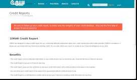 
							         Pages - Credit Reports Credit Reports								  
							    