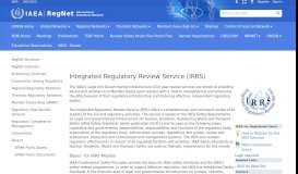 
							         Pages - irrs - gnssn - International Atomic Energy Agency								  
							    