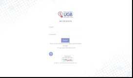 
							         Pago en Linea UGB - Universidad Gerardo Barrios								  
							    