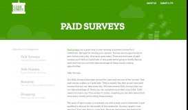 
							         Paid Surveys – Make Money Online With Verified ... - CashCrate								  
							    