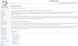 
							         Paid to click - Wikipedia								  
							    