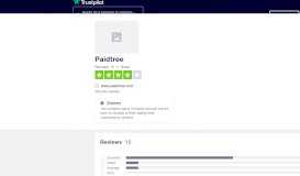 
							         Paidtree Reviews | Read Customer Service Reviews of www ...								  
							    