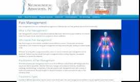 
							         Pain Management - Birmingham, AL - Spine and Neurosurgery								  
							    