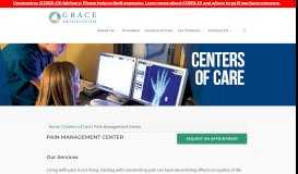 
							         Pain Management Center - Grace Health System®								  
							    