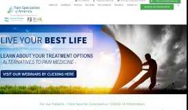 
							         Pain Specialists of America: Texas Pain Management								  
							    