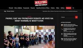 
							         Painel Gaz vai promover debate ao vivo na Emef Normélio Boettcher ...								  
							    