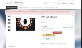
							         PAJ Pet Finder - Pets of Interest								  
							    