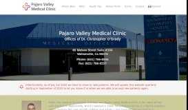 
							         Pajaro Valley Medical Clinic								  
							    