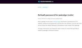 
							         pakedge Default Password & Reset Instructions - router ...								  
							    