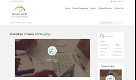 
							         Pakistan Citizen Portal App | Review Meter								  
							    