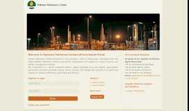 
							         Pakistan Petroleum Limited eProcurement Portal								  
							    