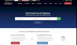 
							         PakWheels: Cars, Used Cars, New Cars, Latest Car Prices and News								  
							    