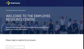 
							         Paladin Security – Employee Portal								  
							    