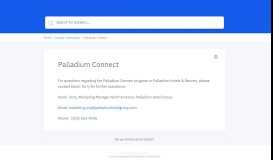 
							         Palladium Connect - GrooveHQ								  
							    