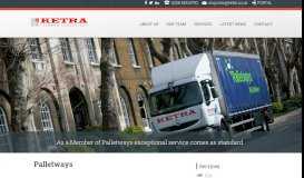 
							         Palletways - Palletised distribution - Ketra Logistics								  
							    