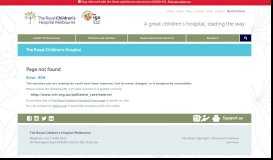 
							         Palliative care : Family Information Portal - The Royal Children's Hospital								  
							    