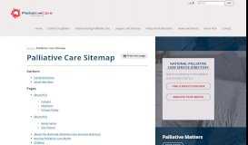 
							         Palliative Care Sitemap - Palliative Care - Palliative Care Australia								  
							    