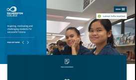 
							         Palmerston College – Culture of collaboration, across Students, Staff ...								  
							    