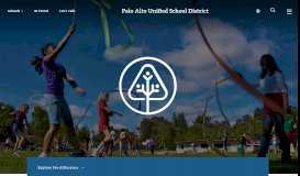 
							         Palo Alto Unified School District |								  
							    