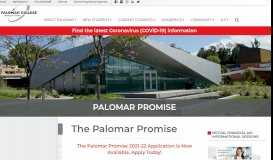 
							         Palomar Promise - Palomar College								  
							    