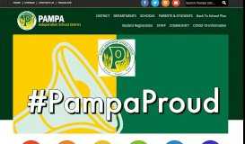 
							         Pampa Independent School District								  
							    
