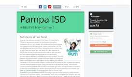
							         Pampa ISD | Smore Newsletters								  
							    