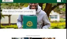 
							         Pan Africa Christian University								  
							    