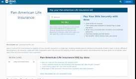 
							         Pan-American Life Insurance: Login, Bill Pay, Customer Service and ...								  
							    