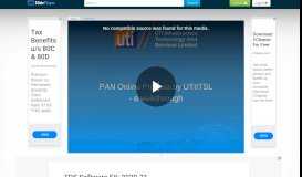 
							         PAN Online Process by UTIITSL - a walkthrough - ppt video online ...								  
							    