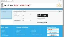 
							         Panchayat Wise Asset Details - National Asset Directory								  
							    