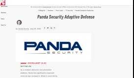 
							         Panda Security Adaptive Defense 360 - Review 2019 - PCMag UK								  
							    
