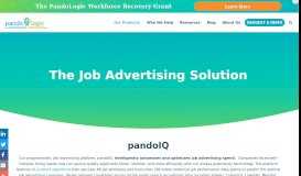 
							         pandoIQ Programmatic Job Advertising Platform - PandoLogic								  
							    