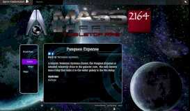 
							         Pangaea Expanse | Mass Effect 2164 | Obsidian Portal								  
							    